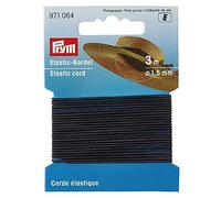 Prym Elastic-Kordel 1,5 mm, 3 m, schwarz