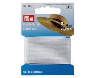 Elastic - Kordel 3 Meter ø 1,5mm weiss