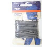 Elastic - Kordel 5 Meter ø 1mm grau