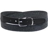 Elastik Gürtel für Damen und Herren in 30mm Breite bis 160 cm 115, jeans schwarz