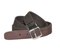 Elastik Gürtel für Damen und Herren in 30mm Breite bis 160 cm 95, dunkelbraun
