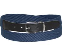 Elastik Gürtel für Damen und Herren in 30mm Breite bis 160 cm blau, 160