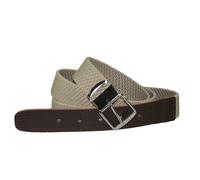 Elastik Gürtel für Damen und Herren in 30mm Breite bis 160 cm hellbeige, 160