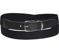 Elastik Gürtel für Damen und Herren in 30mm Breite bis 160 cm schwarz, 160