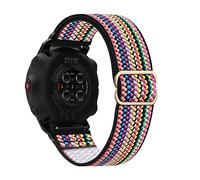 Elastisch Armband für Polar Ignite 3/2/Unite/Pacer, Dehnbar Nylon Stoff Band Herren/Damen Verstellbar Sport Ersatzarmband Kompatibel Mit Polar Uhrenarmband (O)