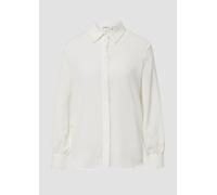 Strukturierte Jersey-Bluse mit Raffung am Rücken 42 creme 2170024.0210.42