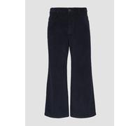 s.Oliver Red Label - Elastische Culotte aus Cord blau - Gr. - 34