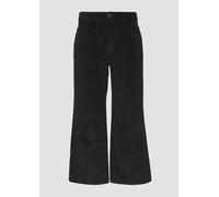 Elastische Culotte aus Cord 34 schwarz 2154440.9999.34