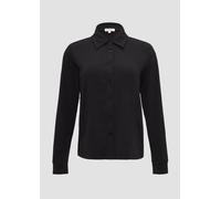 Elastische Hemdbluse aus Jersey 34 schwarz 2150564.9999.34