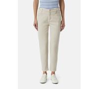 Elastische Jeans im Slim Fit mit Garment Dye beige 40