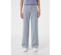 Elastische Jeans mit Wide Leg blau 40/REG