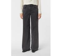 Elastische Jeans mit Wide Leg grau 44/REG