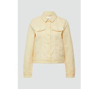 Kurze Jeansjacke mit angedeuteten Brusttaschen 40 gelb 2163781.11Z8.40