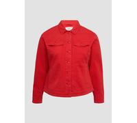 Elastische Jeansjacke mit seitlichen Eingrifftaschen 48 rot 2168476.30Z8.48