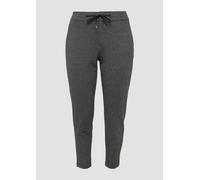 Elastische Jogpants mit Muster 44 schwarz 2161104.99M9.44