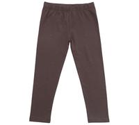 Elastische Uni Basic Leggings dunkellila 158/164