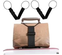 Elastischer Befestigungsgurt für Gepäck (2 Stück), verstellbarer Koffergurt, freihändig