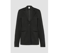 Elastischer Blazer aus Interlockjersey 32 schwarz 2160257.9999.32