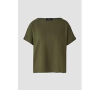 Elastisches Jersey-Shirt mit dekorativer Knopfleiste 44 Grün 2177653.7993.44