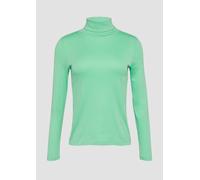 Elastisches Langarmshirt mit Rollkragen 44 grün 2159059.7326.44