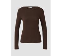 Elastisches Longsleeve im Slim Fit 46 braun 2170115.8945.46