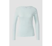 Elastisches Longsleeve im Slim Fit 48 türkis 2170115.6439.48