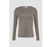 Elastisches Longsleeve mit Rundhalsausschnitt 38 braun 2164068.8530.38