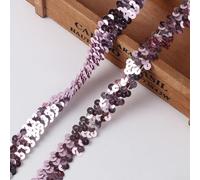 Elastisches Paillettenband, 20 mm, perfekte Ergänzung für Kleider, Accessoires und verschiedene DIY-Projekte (9,1 m #6)