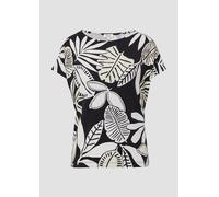 s.Oliver Elastisches T-Shirt aus Viskosestretch im Relaxed Fit