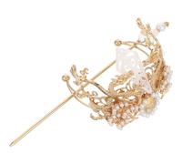 ELAYARD Chinesischer Kopfschmuck für Damen Haarnadeln aus Legierung mit Kranichmotiv Asiatische Haaraccessoires Vintage-haarstäbchen für Chignon Asiatische Kopfbedeckungen für Cosplay