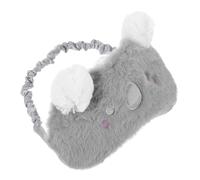 ELAYARD Plüsch Schlafmaske Koala Atmungsaktive Weiche Augenbinde für Reise und Zuhause Bequemes Rutschfestes Schlaf accessoire für Erholsamen Schlaf bei Tag und Nacht