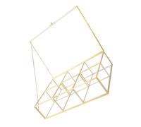 ELAYARD Vintage Schmuckaufbewahrungsbox aus Glas Fächern Abnehmbarem Deckel Großer Organizer für Ringe Ohrringe und Halsketten Stilvoller Schmuckkasten für Schminktisch und Dekoration