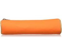ELBA 100203403 Federmäppchen Form Rund, Leder 22 x Durchmesser 6 cm Canvas