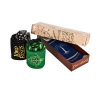 Elbenwald 3er Set Socken Geschenkbox - verschiedene Motive wie Supernatural, Harry Potter, One Piece Geschenkidee Mehrfarbig (DE/NL/SE/PL, Numerisch, 40, 45, Regular, Regular, Der Herr der Ringe)