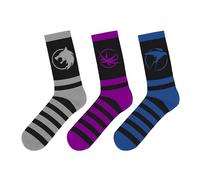 Elbenwald 3er Socken Set in Geschenkbox - Harry Potter, One Piece, Drachenzähmen leicht gemacht & mehr Unisex Herren Damen (DE/NL/SE/PL, Numerisch, 41, 45, Regular, Regular, The Witcher)