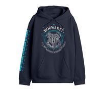 Elbenwald Harry Potter - Hoodie Hogwarts School vordere Eingrifftasche Damen Herren Mehrfarbig Baumwolle (DE/NL/SE/PL, Alphanumerisch, XXL, Regular, Regular, Hogwarts School of Witchcraft)