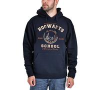 Elbenwald Harry Potter - Hoodie Hogwarts School vordere Eingrifftasche Damen Herren Mehrfarbig Baumwolle