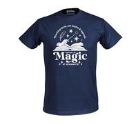 Elbenwald Harry Potter - T-Shirt Geschichte der Zauberei, Die Kammer des Schreckens & mehr 100% Baumwolle (DE/NL/SE/PL, Alphanumerisch, L, Regular, Regular, Geschichte der Zauberei Hogwarts)