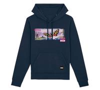 Elbenwald Hoodie - Verschiedene Motive wie Captain Marvel, Godzilla, Loki, Pennywise, Zurück in die Zukunft Mehrfarbig (DE/NL/SE/PL, Alphanumerisch, S, Regular, Regular, Godzilla)