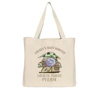 Elbenwald Jutebeutel - Motive wie Supernatural, Spider-Man, Jurassic Park & mehr 38 x 41 cm Mehrfarbig Unisex 100% Baumwolle (Star Wars The Mandalorian and Grogu)