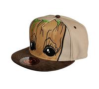 Elbenwald Snapback Cap - Marvel Motive wie Deadpool, Captain America Druckknopflasche Mehrfarbig (DE/NL/SE/PL, Alphanumerisch, Einheitsgröße, Guardians of the Galaxy)