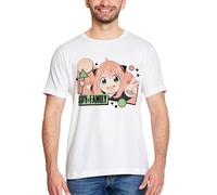 Elbenwald Spy x Family - T-Shirt Anya Flash Weiß Baumwolle (DE/NL/SE/PL, Alphanumerisch, L, Regular, Regular)
