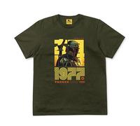 Elbenwald Star Wars - T-Shirt 3er Bundle Leia Sex Bomb, Boba Fett Hunter 1977 & Strormtrooper Drive 100% Bio-Baumwolle Mehrfarbig (DE/NL/SE/PL, Alphanumerisch, M, Regular, Regular, Hunter 1977)