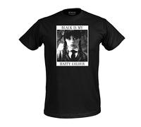 Elbenwald Wednesday - Black is My Happy Colour T-Shirt schwarz - S