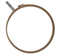 Elbesee Stickrahmen aus Holz, 30 cm, rund