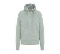 Elbsand Airin Damen Sweatjacke, Dickes Sweatshirt mit Kapuze und Zip Verschluss, locker geschnitten