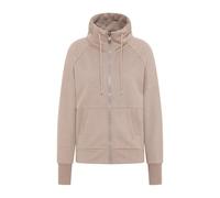 Elbsand Airin Damen Sweatjacke, Dickes Sweatshirt mit Kapuze und Zip Verschluss, locker geschnitten