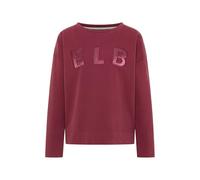 Elbsand Damen Sweatshirt ALEAH, dunkelrot, Gr. S