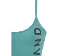 Badeanzug ELBSAND Gr. 46, Cup F, grün (mint) Damen Badeanzüge Ocean Blue mit großem Schriftzug (49812763-46)
