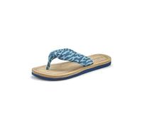 Badezehentrenner ELBSAND "Sandale,Badelatsche,Flip Flop,Mule, Pantolette,Badeschuhe,Sommerschuhe", Damen, Gr. 44, blau (petrol), Obermaterial: 100% Textilmaterial. Decksohle: 100% Synthetik. Futter: 1